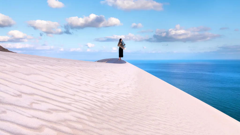 View from Arher Dunes - Socotra - Socotra Booking | Socotra Island Tours